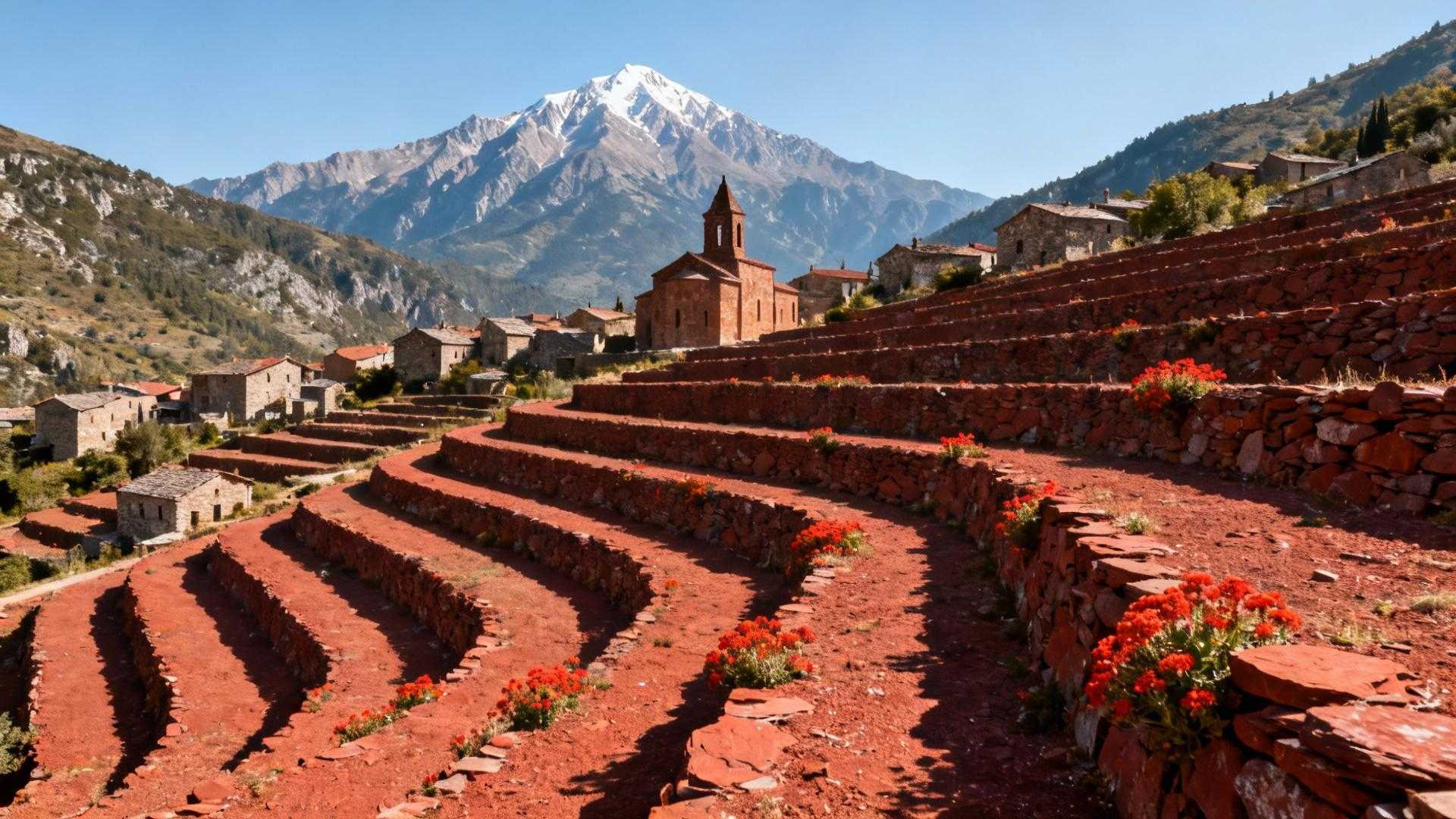 Voici le village catalan où les bergers gravaient leurs prières dans la pierre rouge
