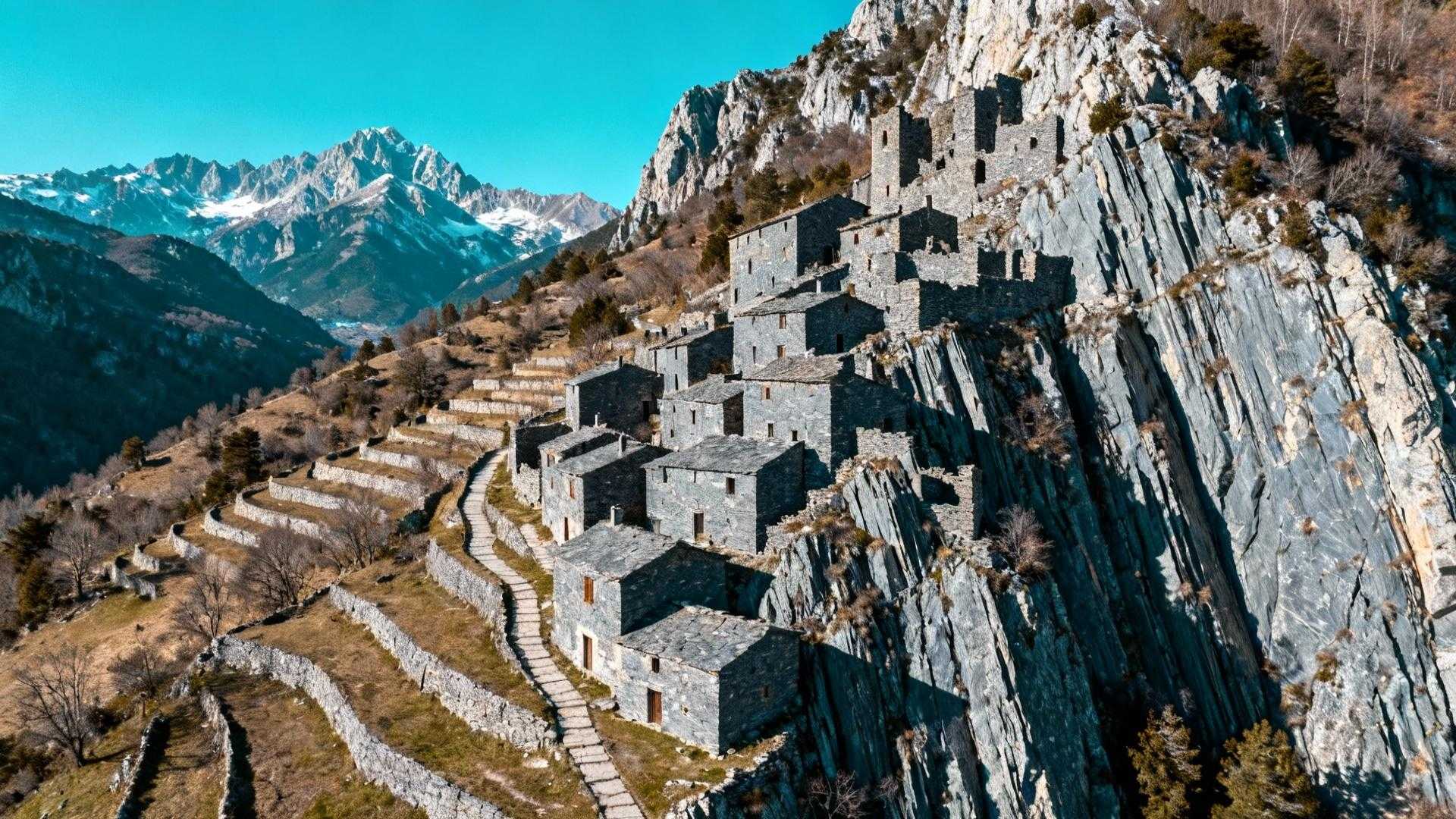 Le seul hameau abandonné des Pyrénées où un berger vit seul avec 230 animaux depuis 40 ans