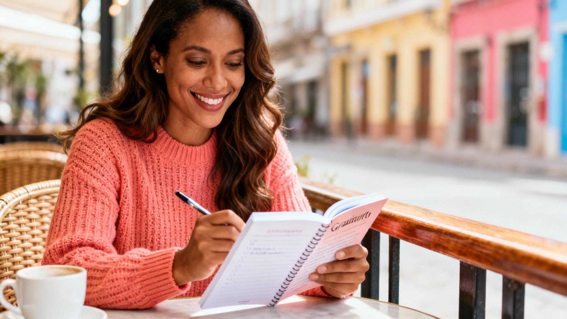 En 37 jours, 3 notes de gratitude quotidiennes ont réduit mon anxiété de 35%