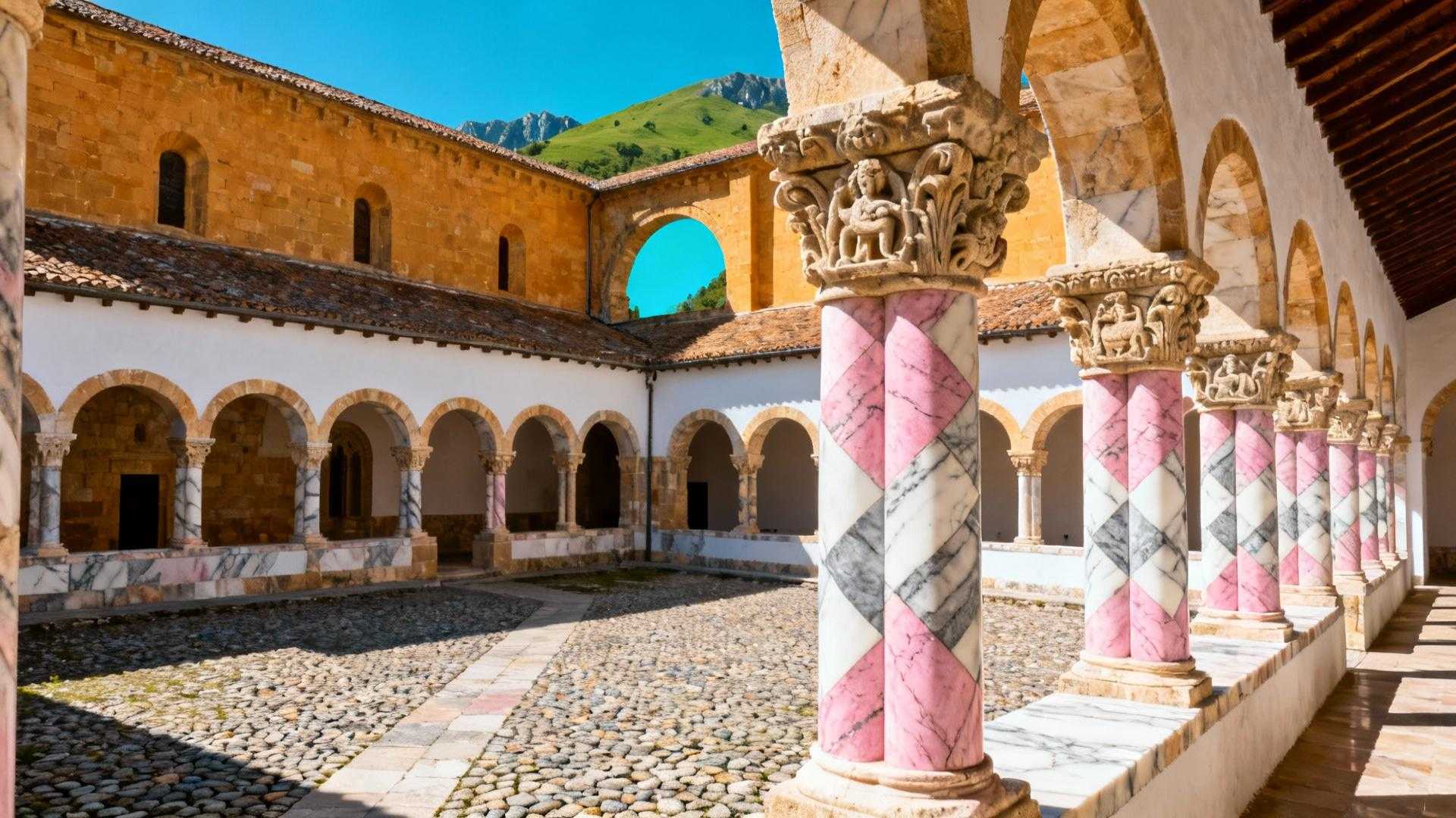 Cette abbaye de 1005 ans garde le premier linteau sculpté et daté d’Europe