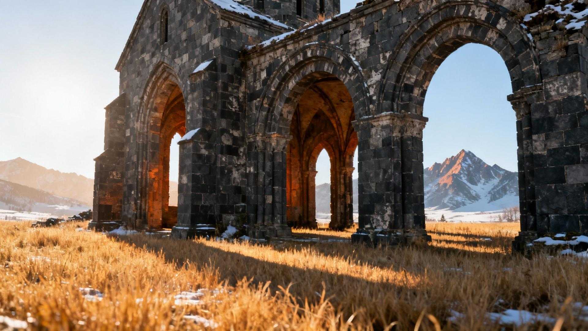 La seule chapelle romane du Conflent où la lumière hivernale sculpte les arcades 20 minutes