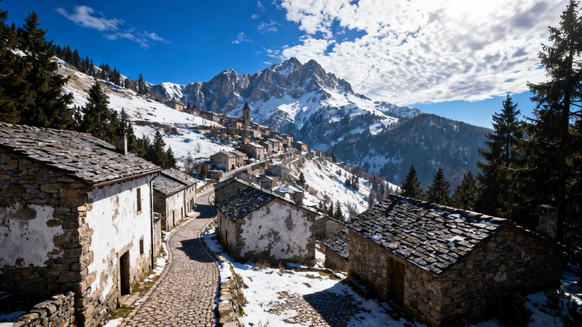 Dans ce hameau de 21 habitants, on monte encore vérifier si la montagne tient l’hiver