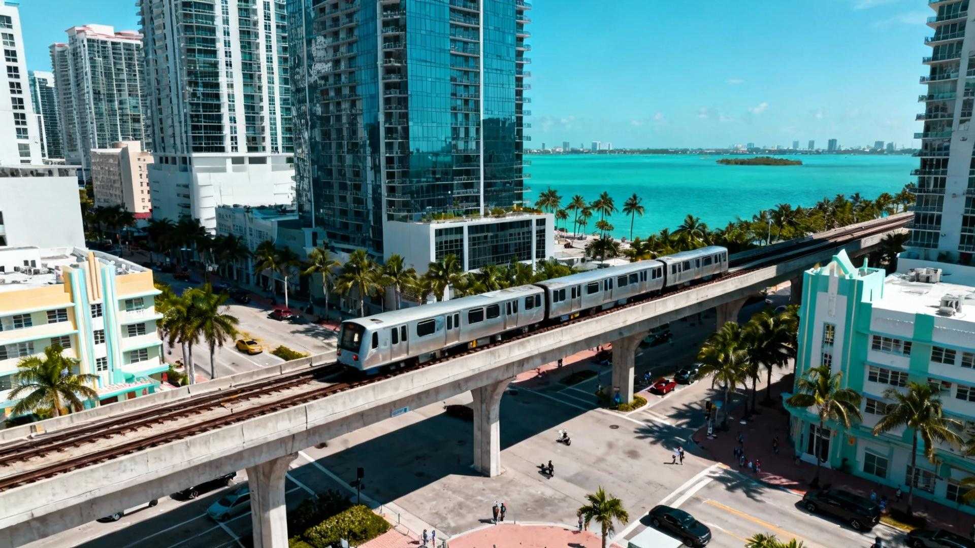 Le Metromover gratuit de Miami que 450 000 locaux utilisent pour éviter 40 € de parking