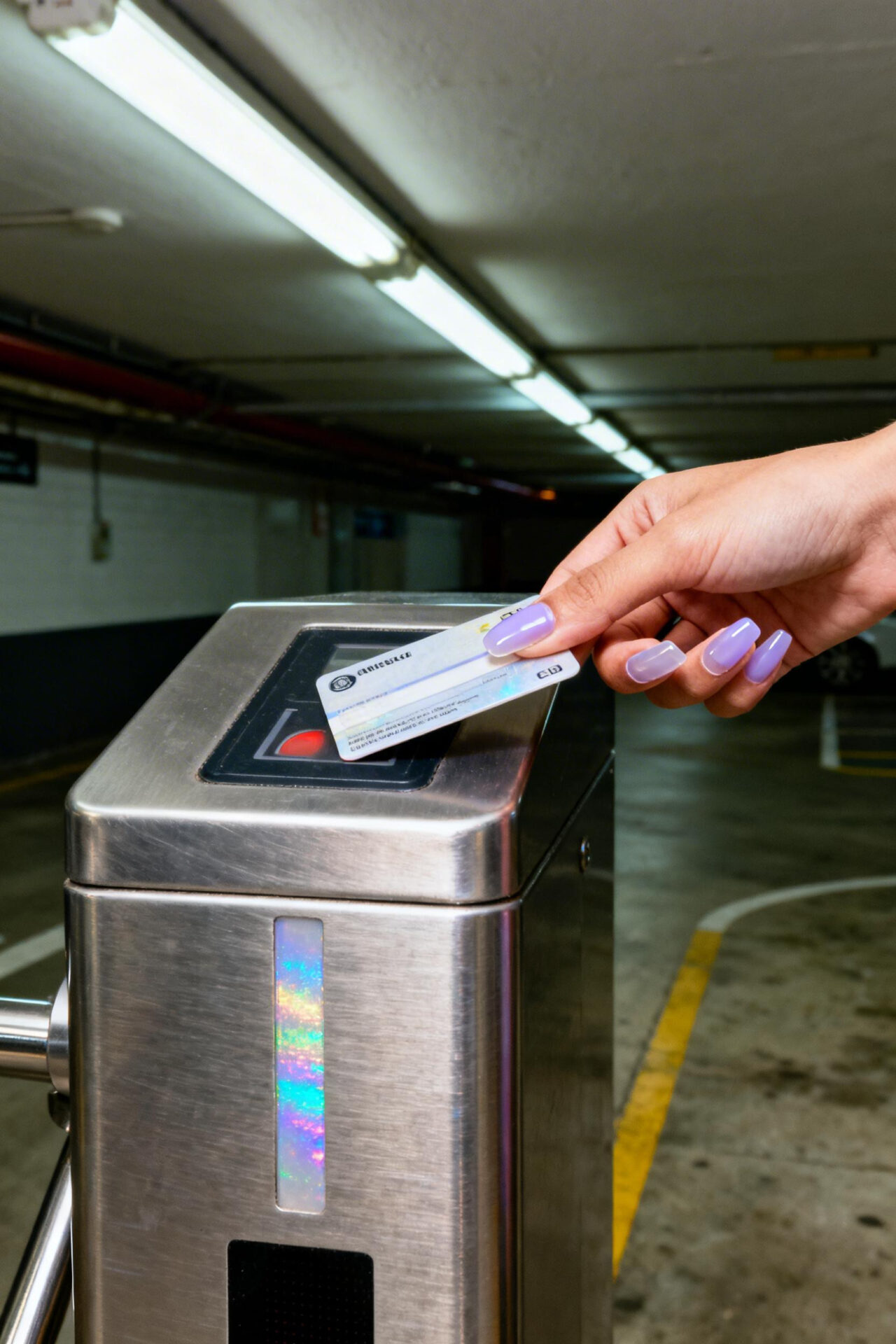 Cat Eye French Tip lavender jelly