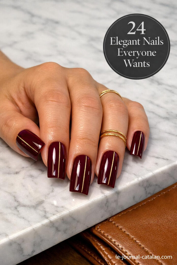 Long square acrylic nails with elegant nail art design, featuring sophisticated nail inspo for special occasions and everyday wear