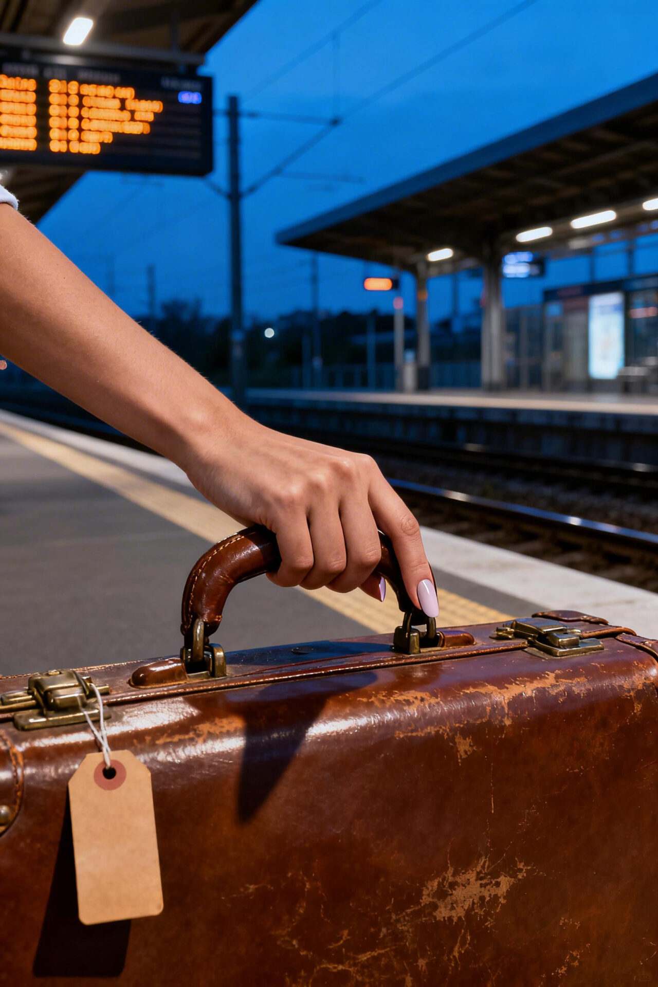 Milky nude nails almond