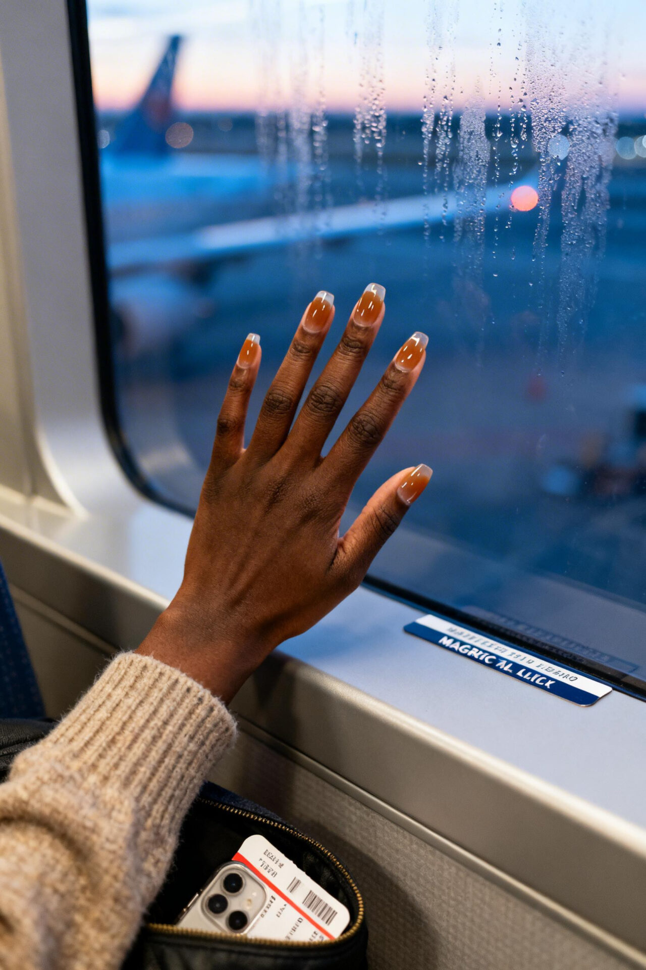 Cats Eye Nails Design Ideas - caramel jelly