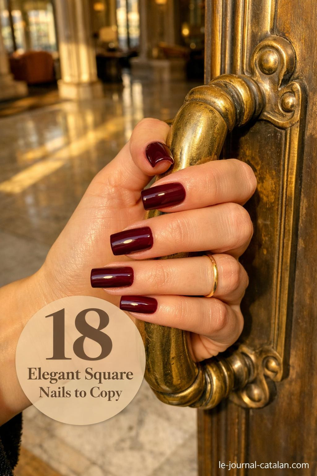 Collection of elegant square nail designs featuring various styles including short acrylic nails, classy nail art, and sophisticated nail ideas for special occasions