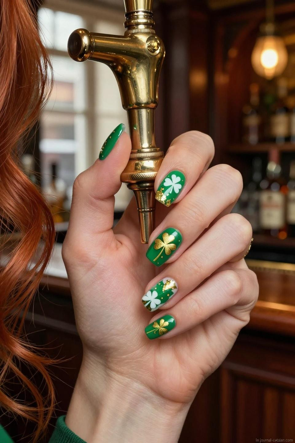 St Patricks Day Nails wearable designs balancing festive spirit with everyday practicality