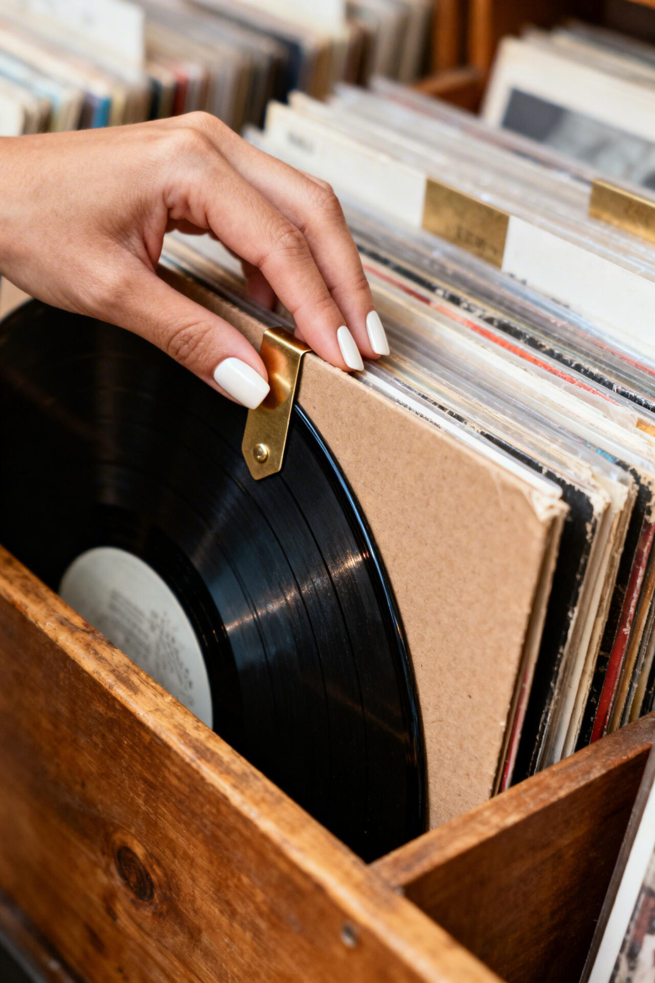 Milky White Nails - creative moment