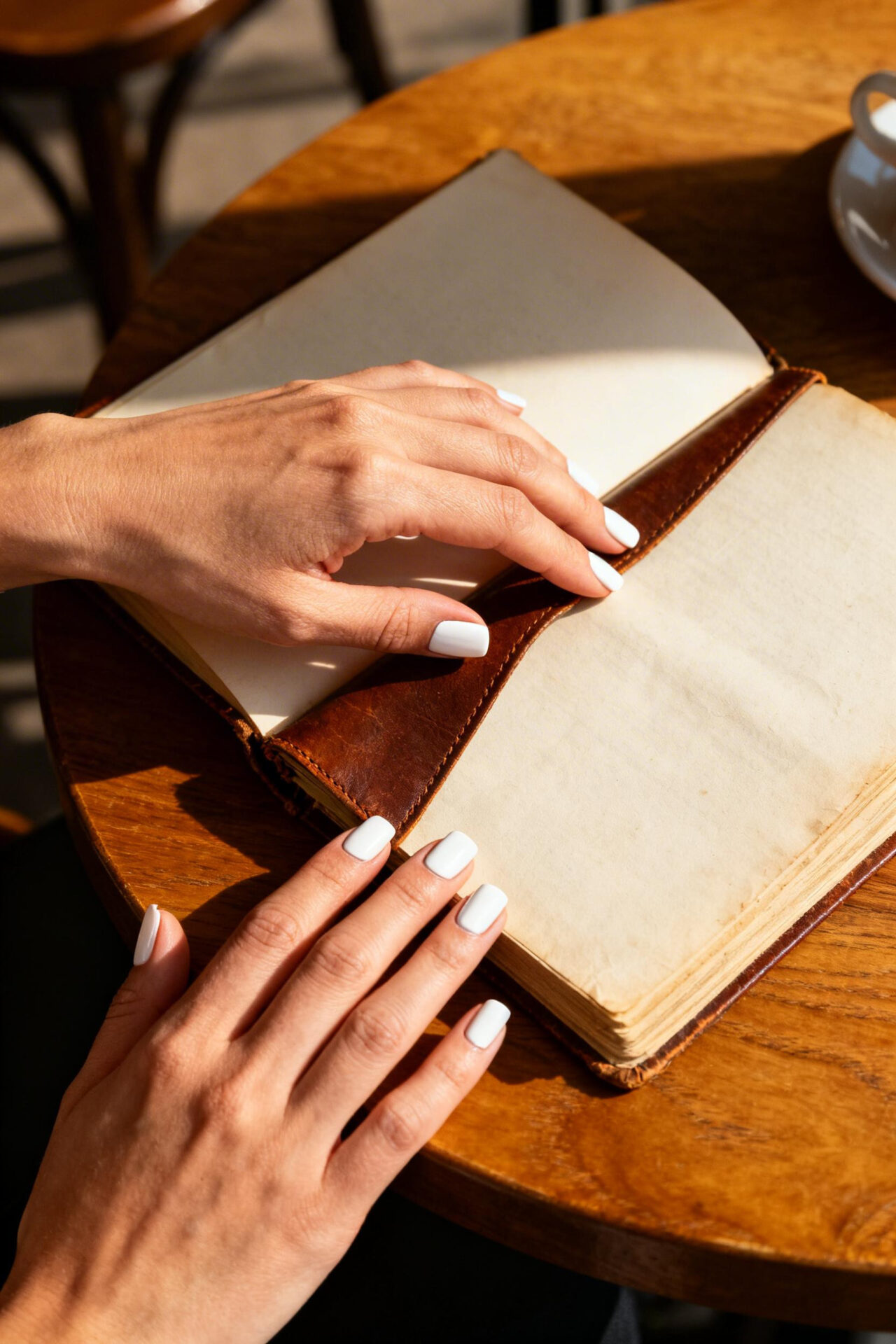 Short Square Nails - morning ritual