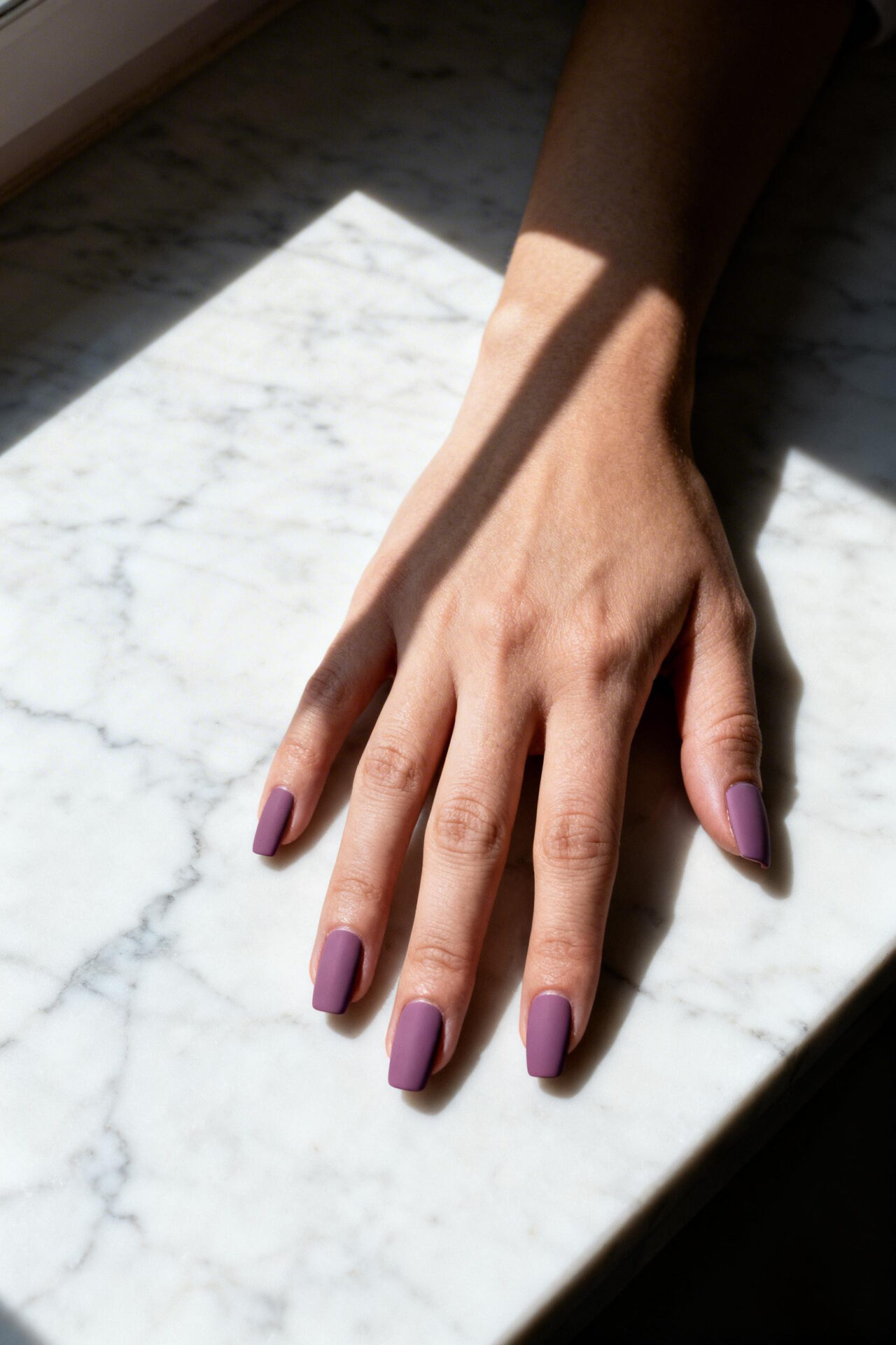 Stunning Nails Classy - mauve coffin