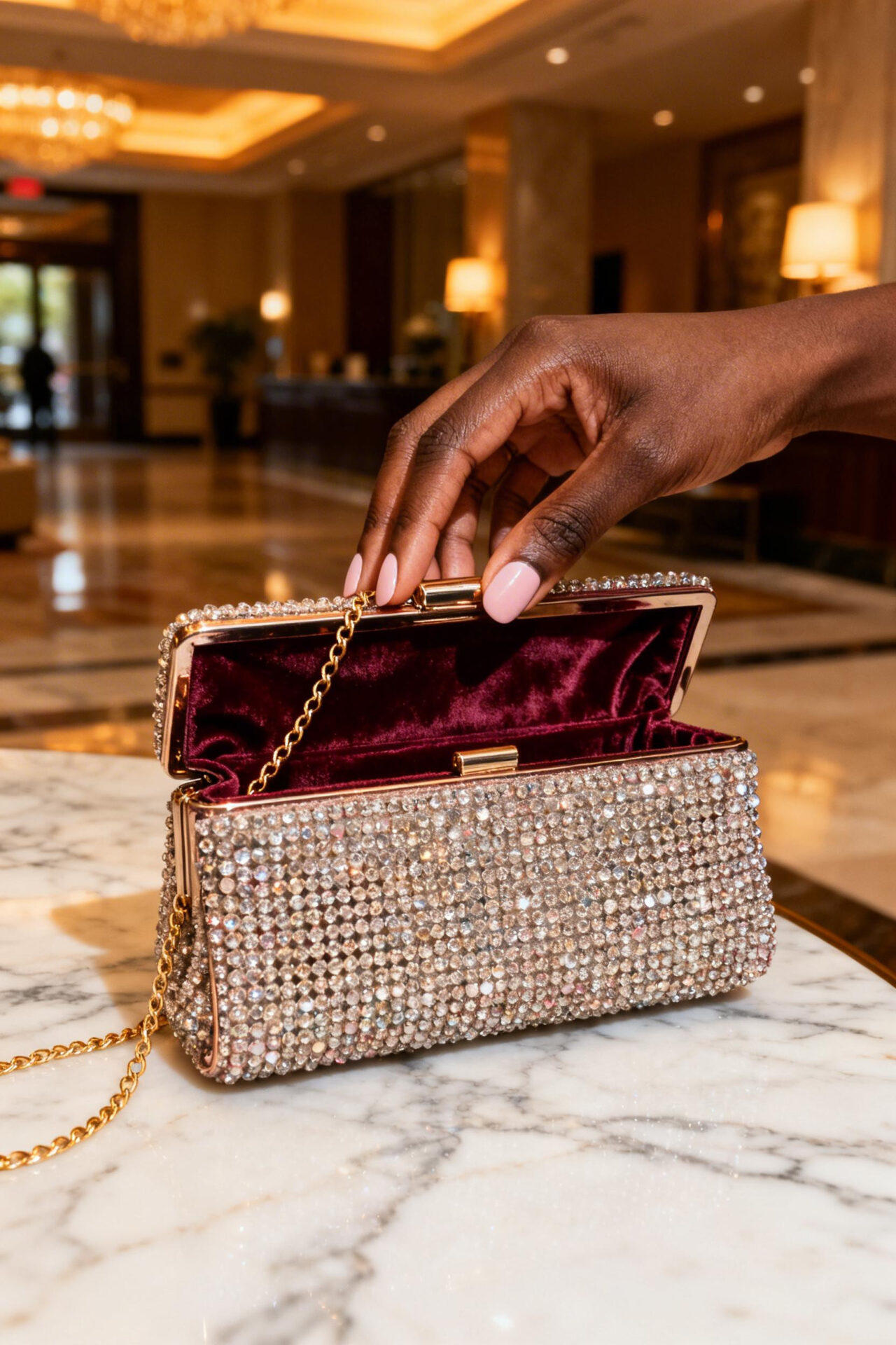 Prom Nails Gel - matte round short