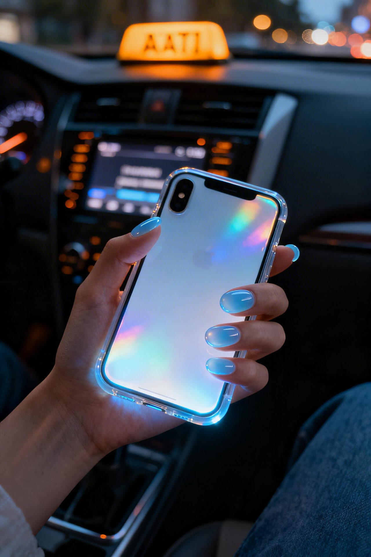 Elegant Nail Designs Classy Beautiful - icy blue jelly