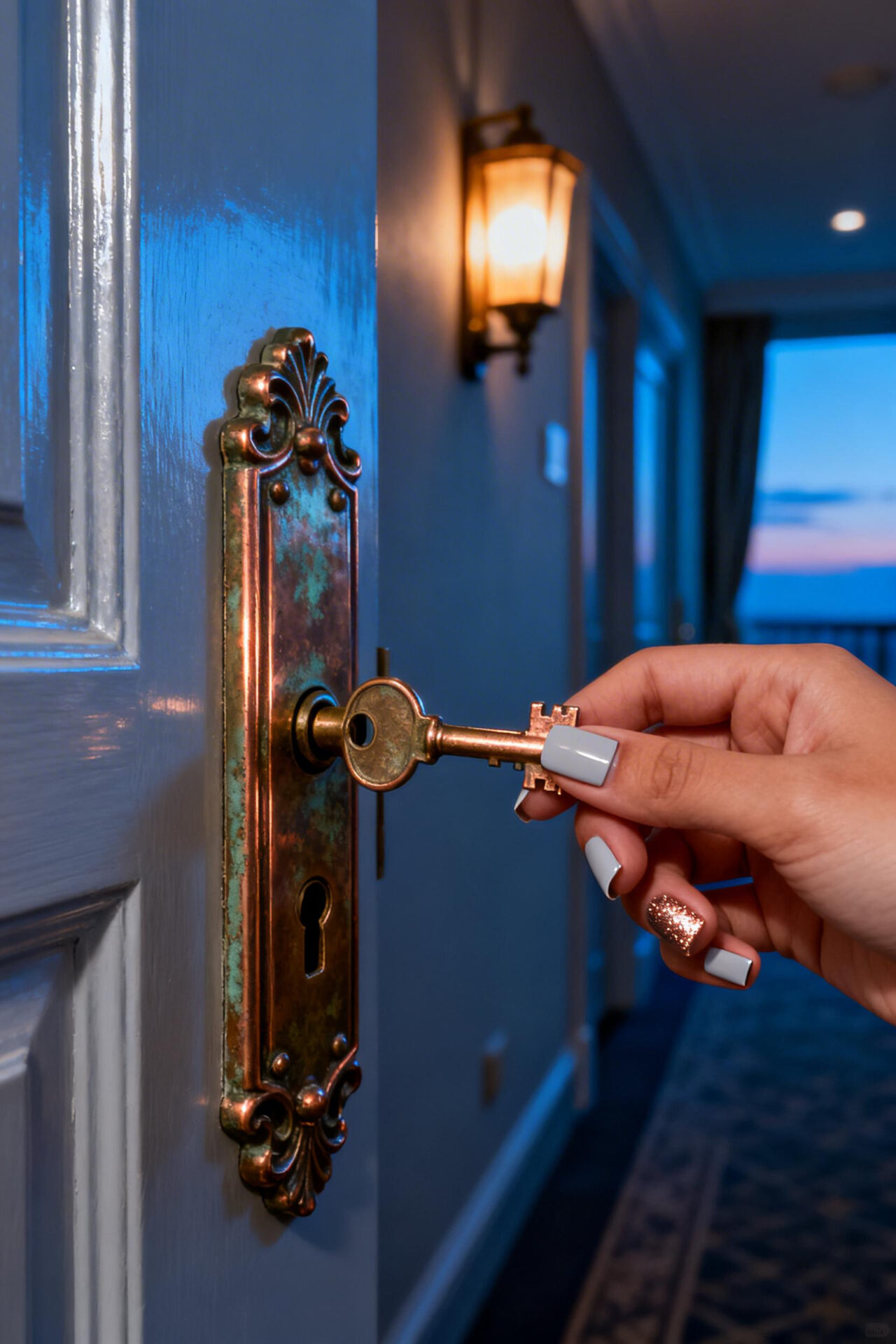 Trendy Nails - copper metallic