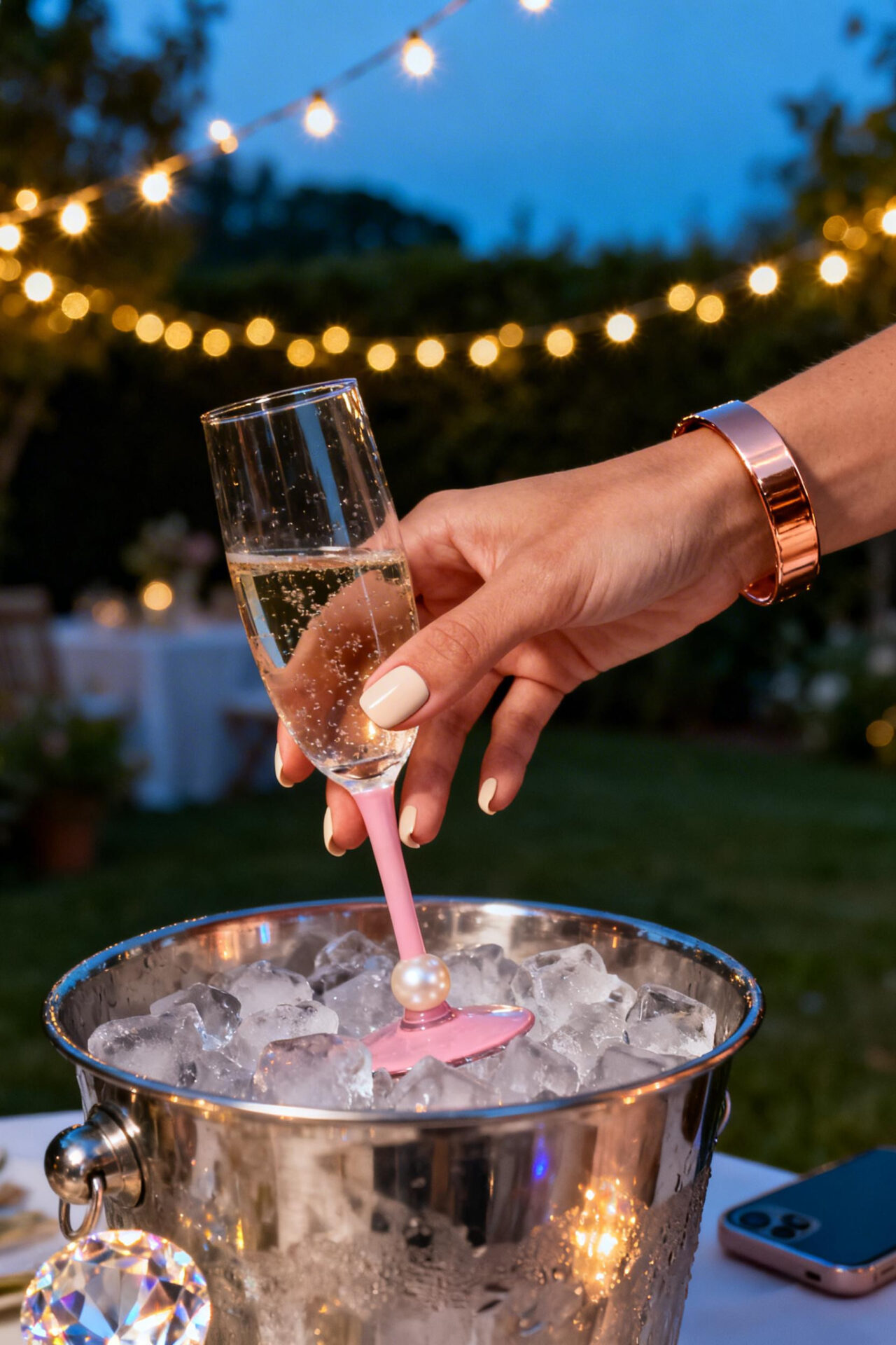 Nude Nails Inspiration - milky beige party