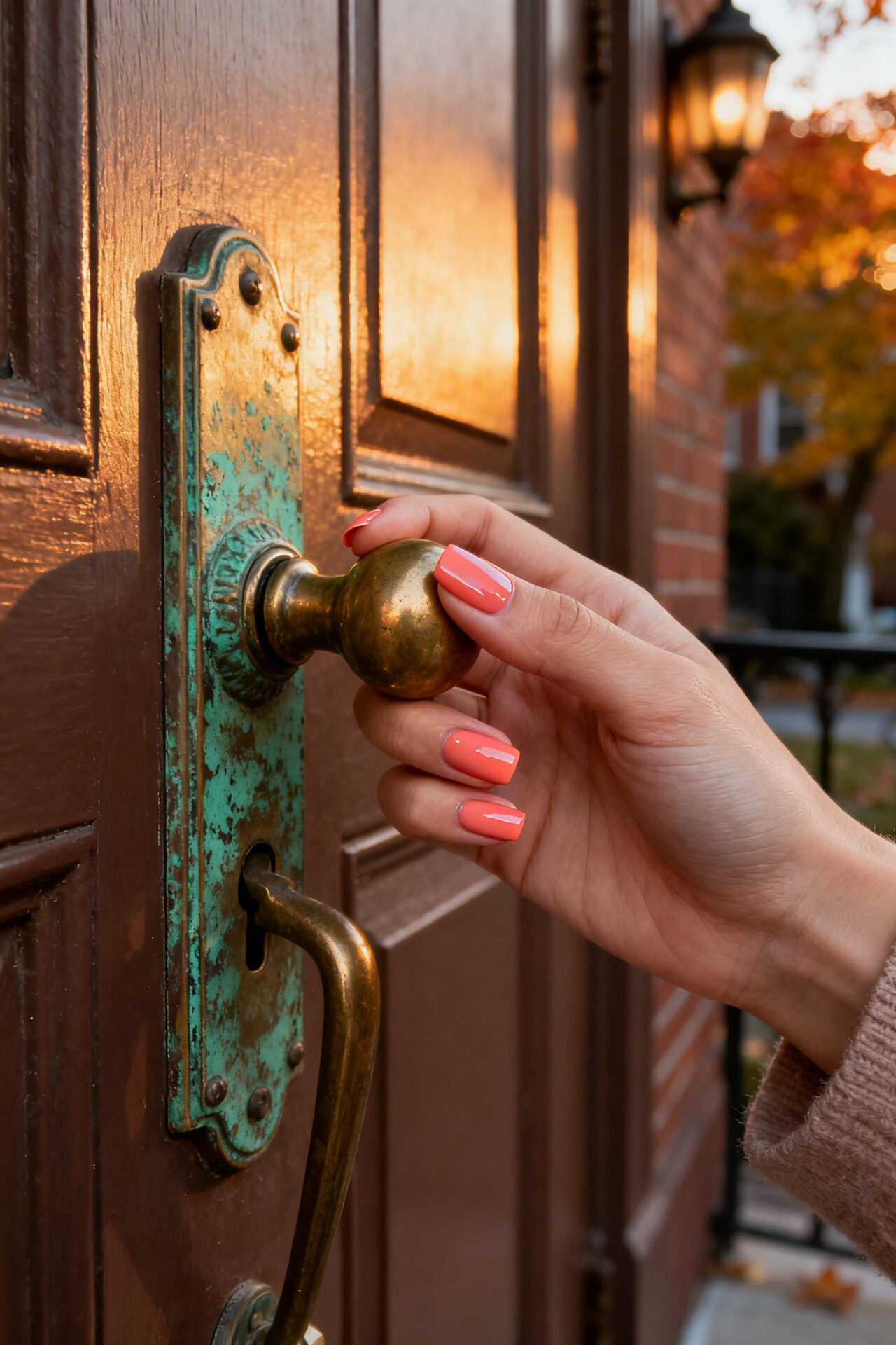 Pink Nails Square coral acrylic ideas