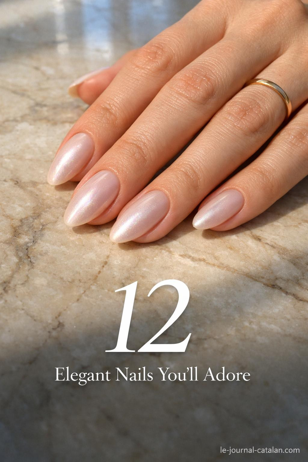 Classy almond nails featuring minimalist nail design with subtle neutral tones and elegant finish for sophisticated look