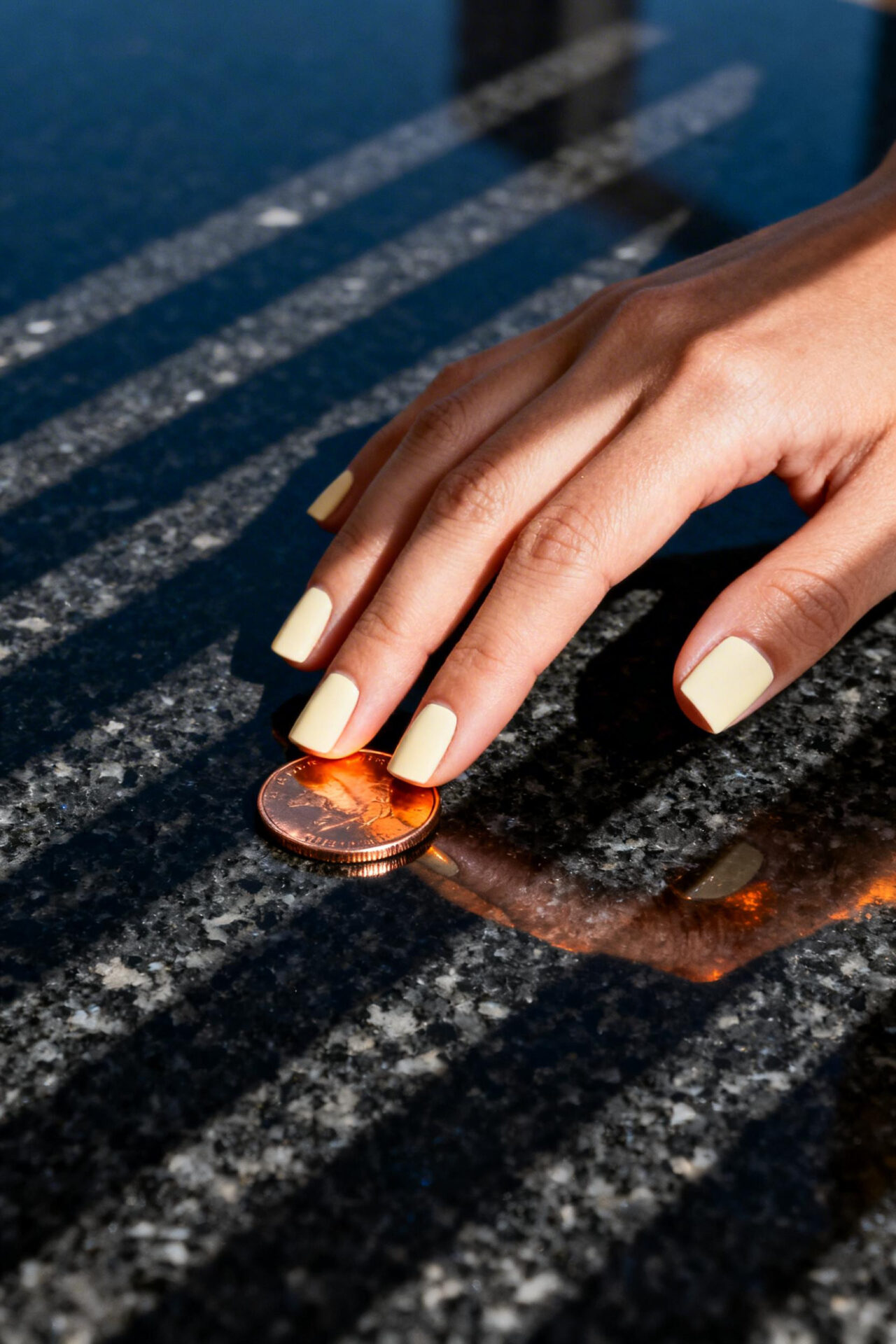 March Nail Inspo - butter cream matte