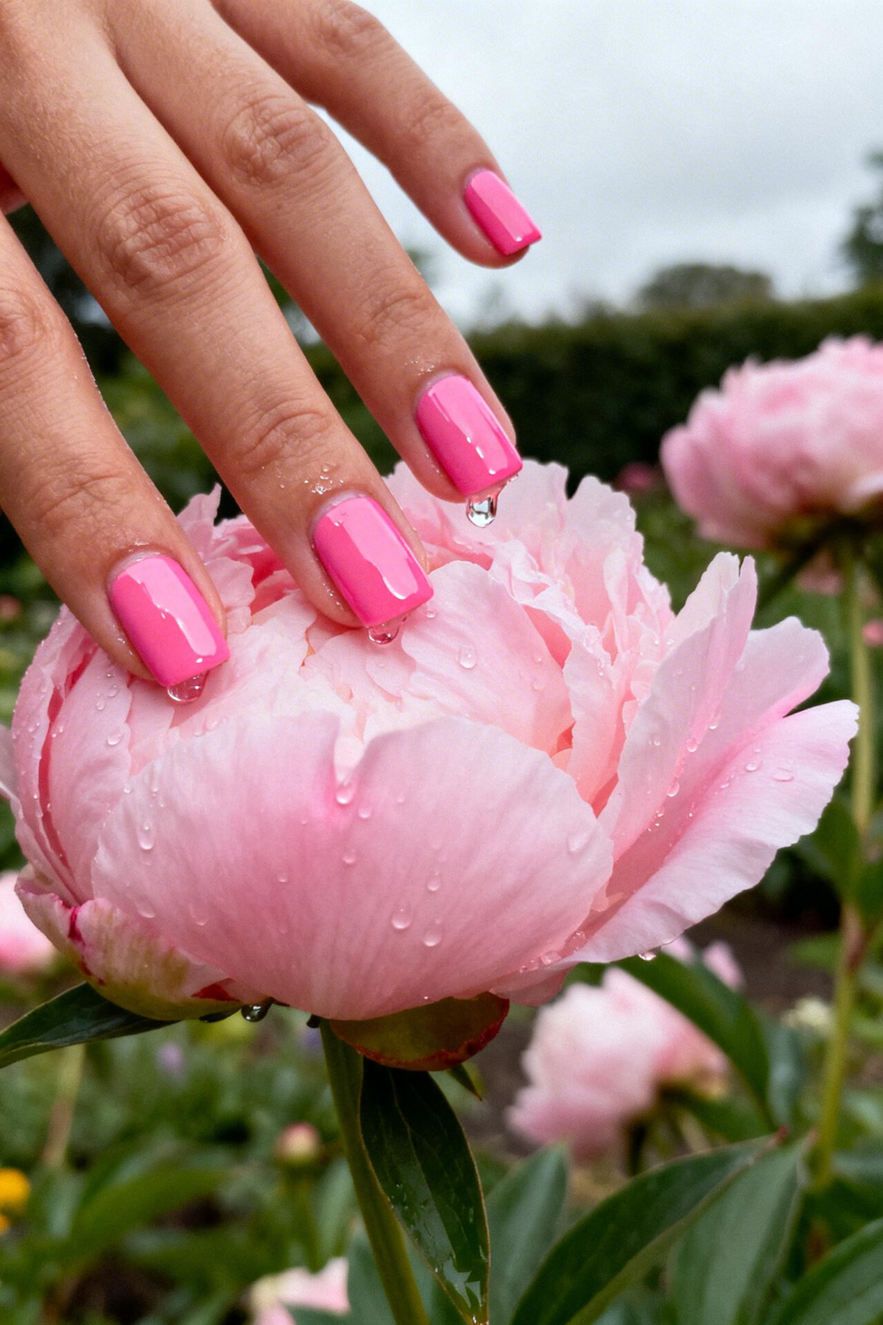 Birthday Nails - bubblegum pink gloss