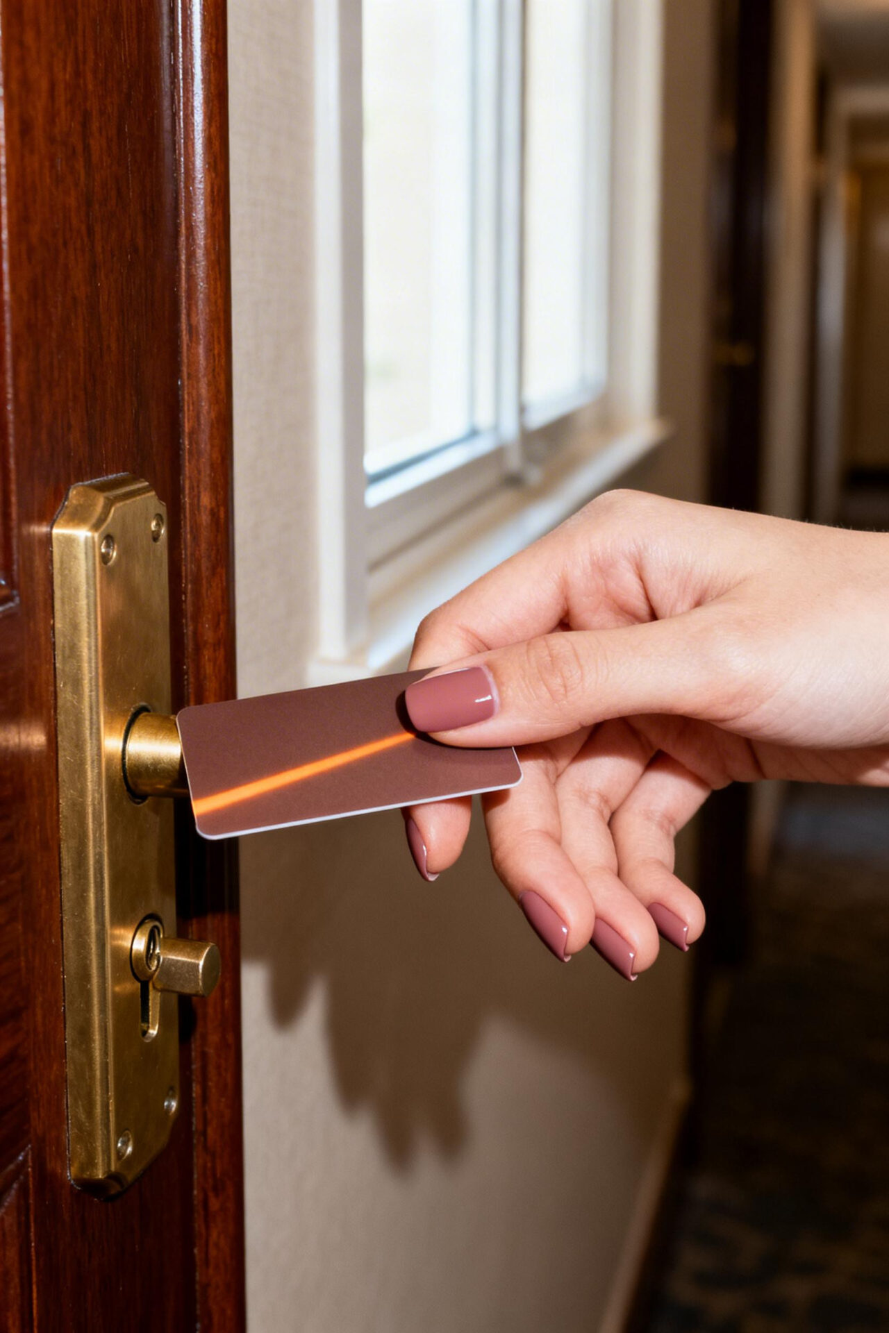 Square Nails Inspiration - dusty rose satin
