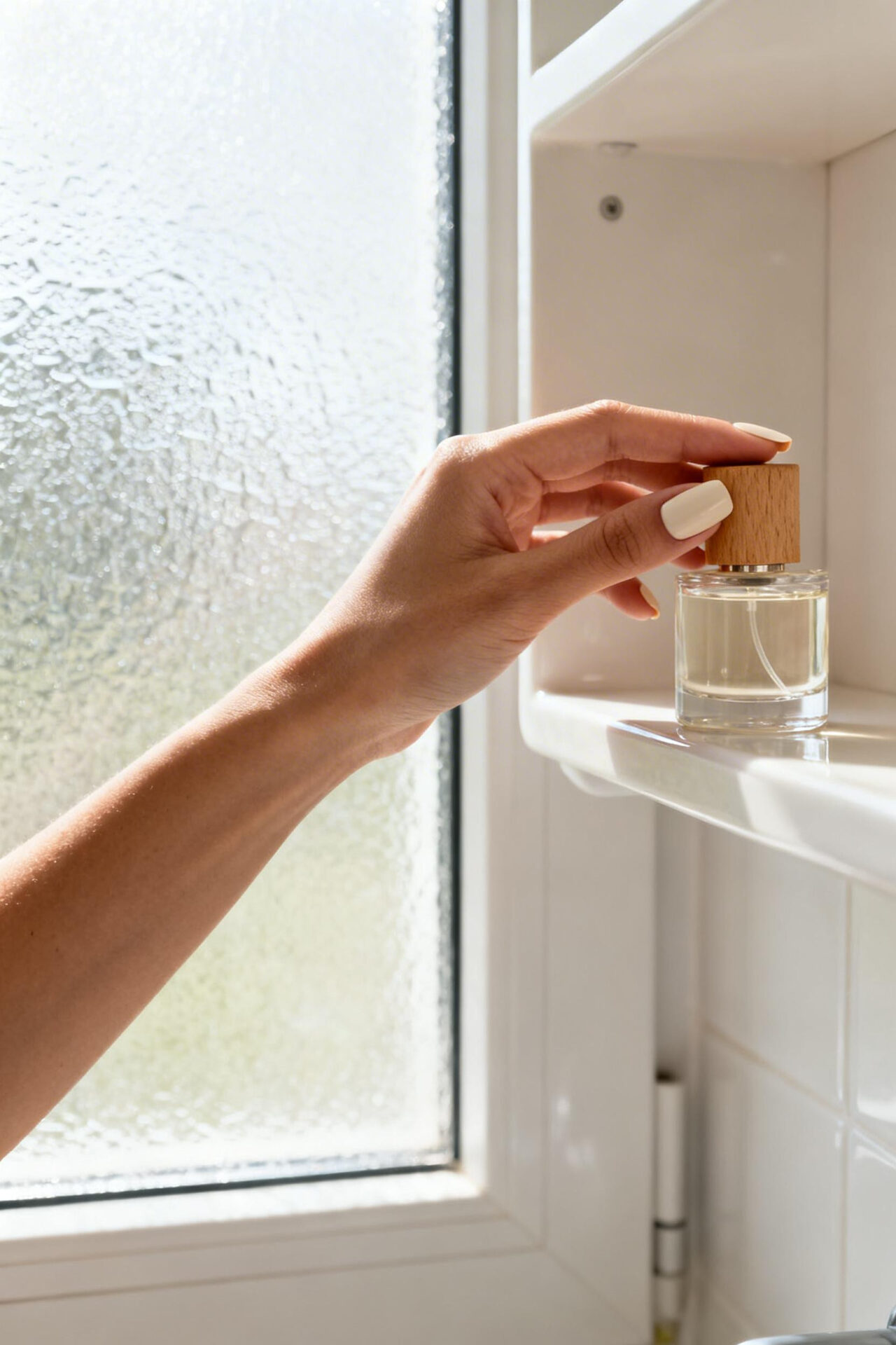 Soft Square Nails - cream matte