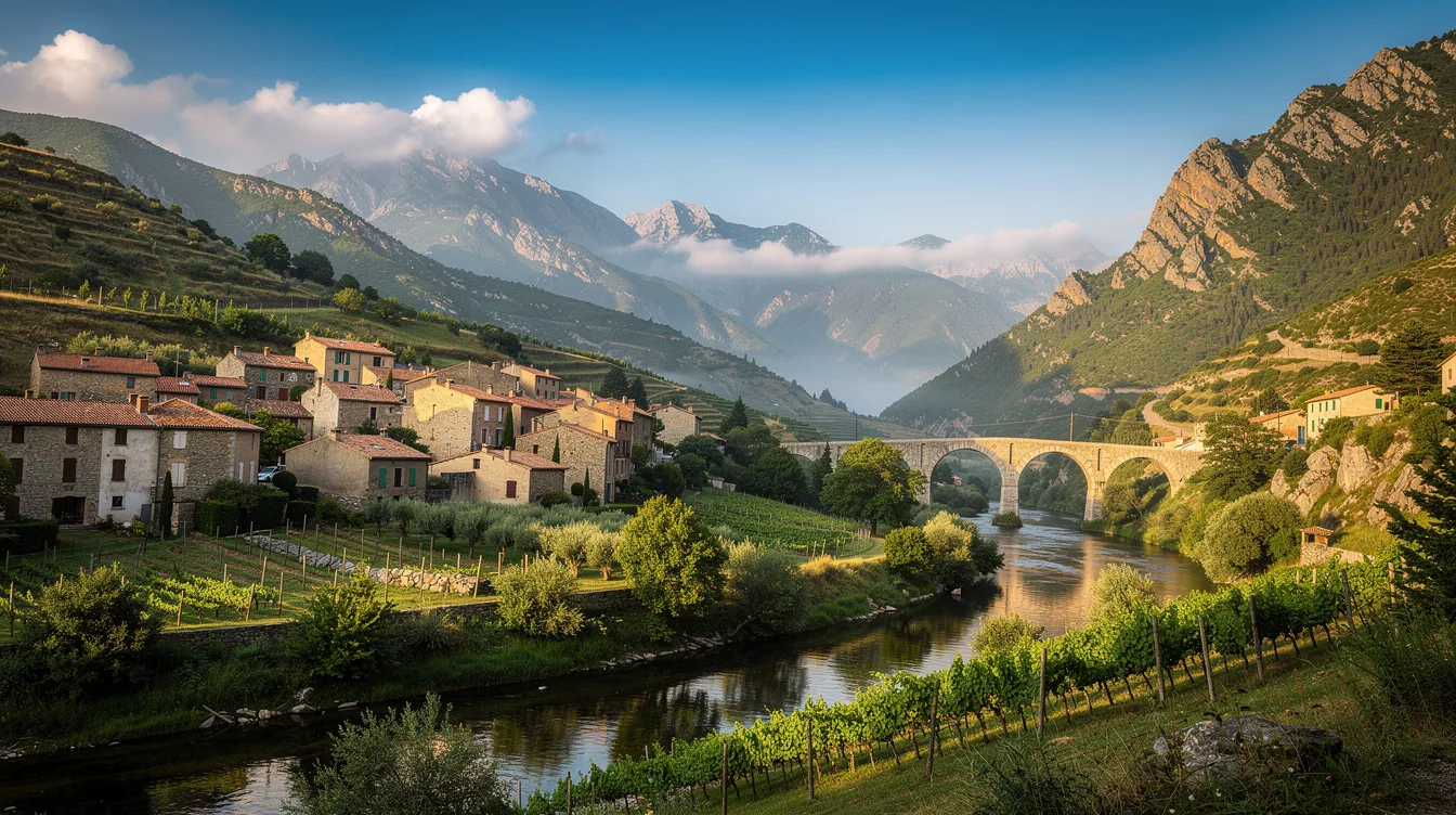 Ce village des Pyrénées-Orientales abrite un pont-aqueduc aux fondations du IIIe siècle